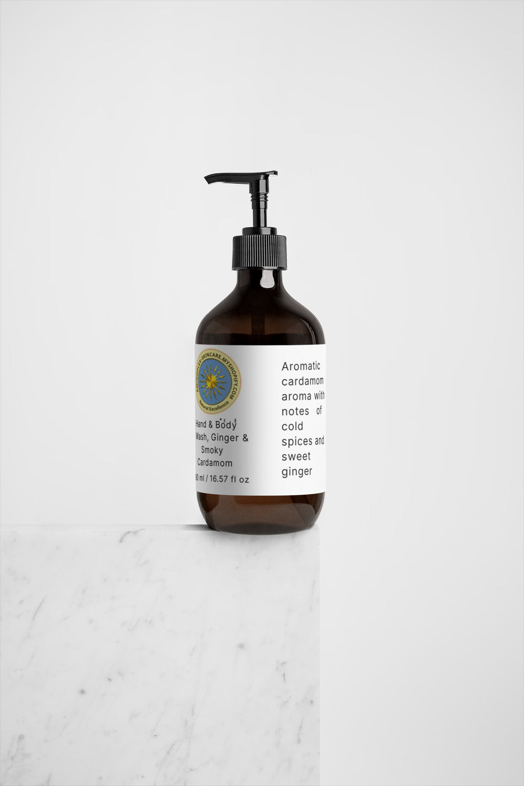 Hand & Body Wash, Ginger & Smoky Cardamom